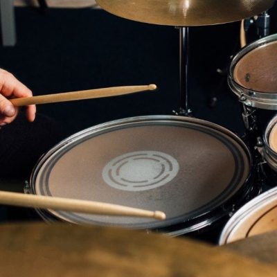 Aula de Bateria - Escola de Música Ritmo e Som - Banner