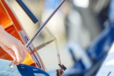 Aula de Violoncelo - Escola de Música Ritmo e Som - Banner