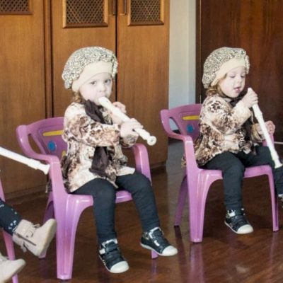 Musicalização Infantil - Escola de Música Ritmo e Som - Banner