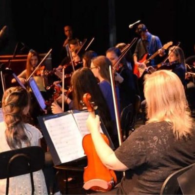 Prática de Orquestra - Escola de Música Ritmo e Som - Banner